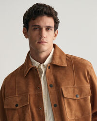 Oversized ruskindsskjorte