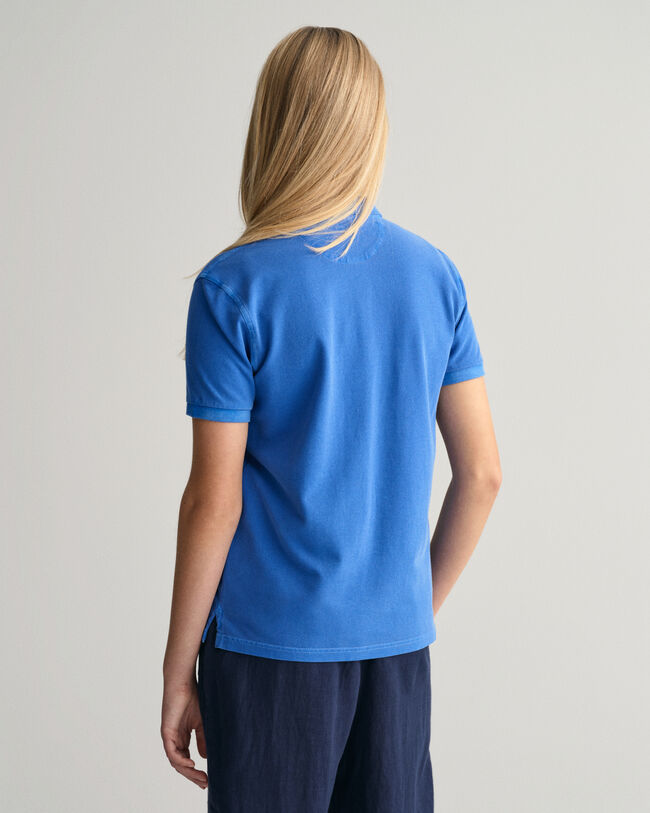 Teens Sunfaded piqu&eacute; poloskjorte