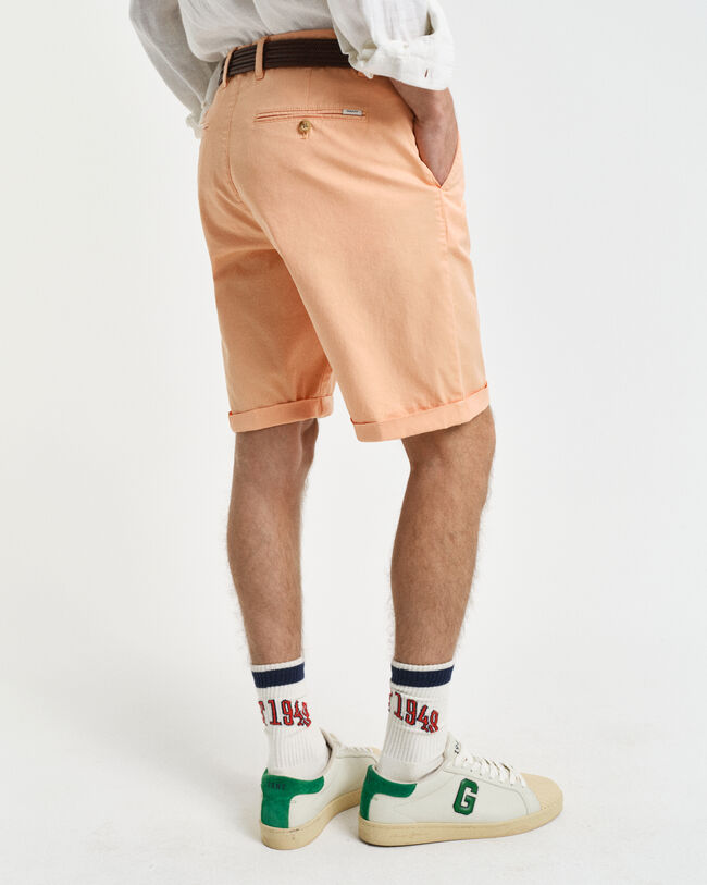 Regular fit Sunfaded chinoshorts