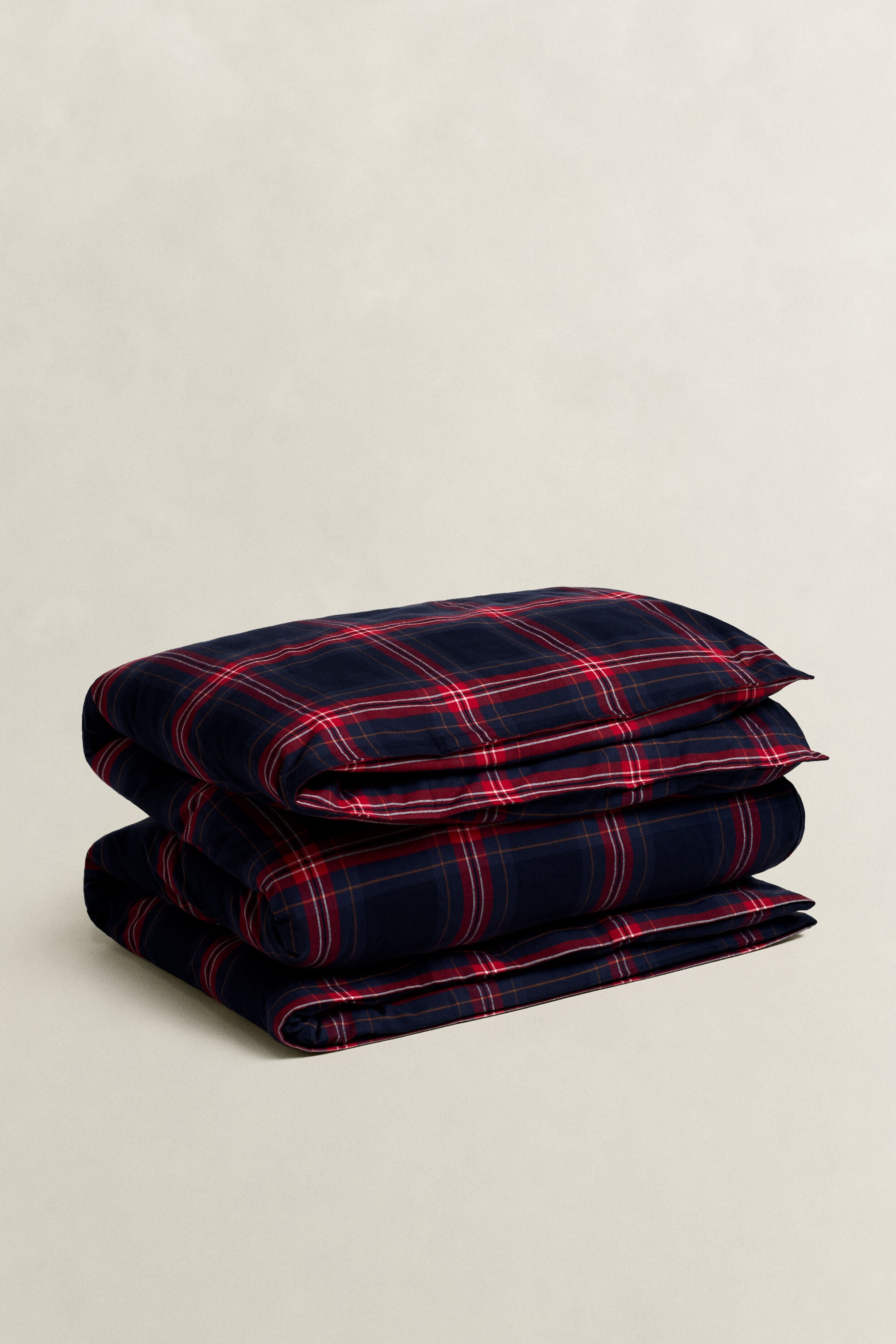 Ternet dynebetræk i flannel