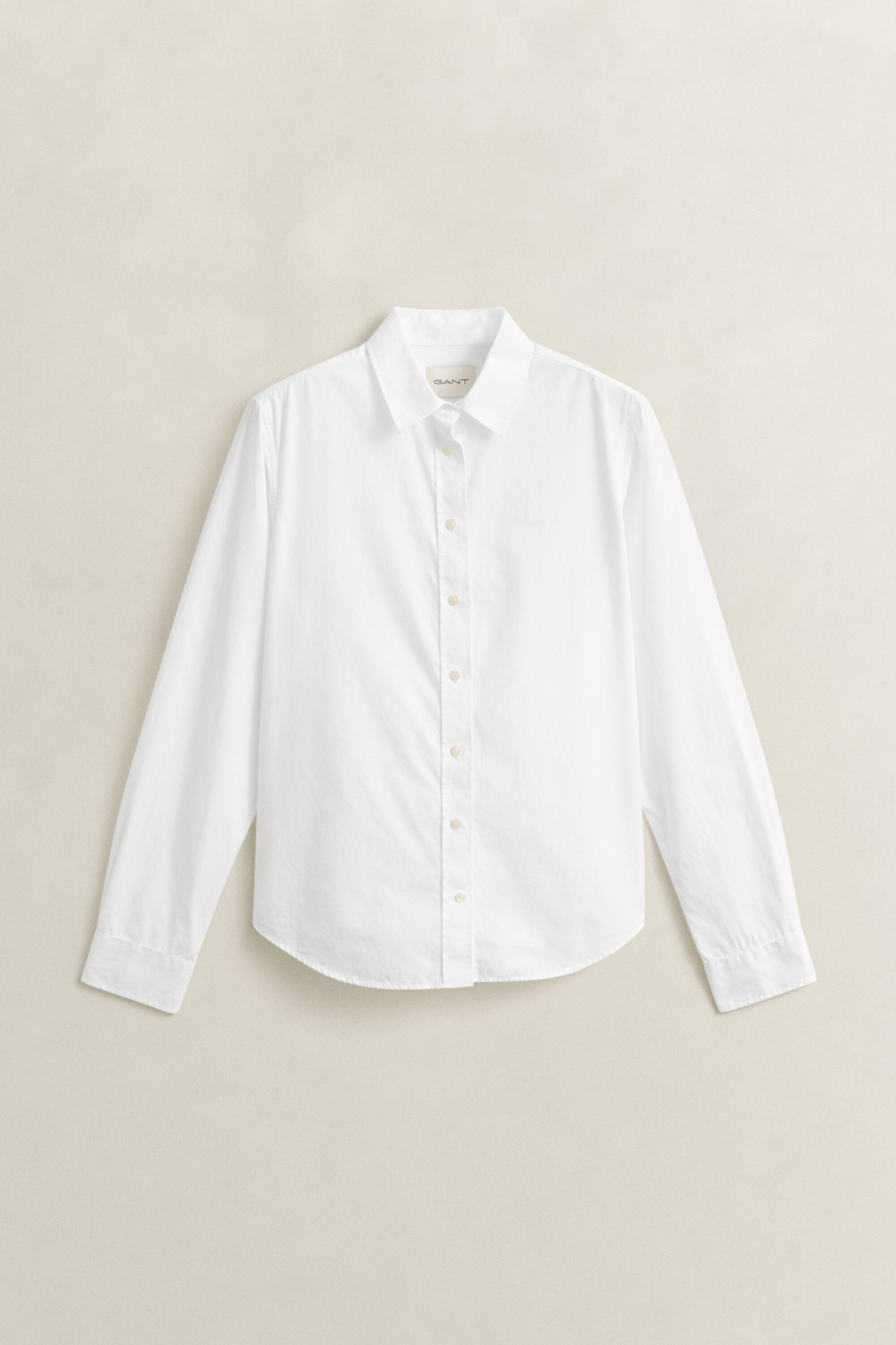 Regular fit klassisk poplin-skjorte