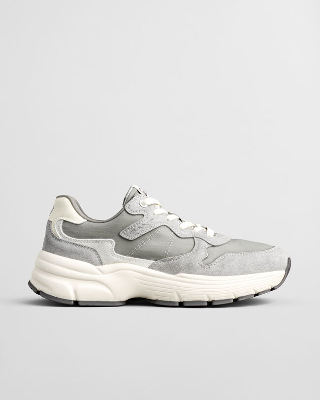 Neuwill sneakers af nylon og ruskind