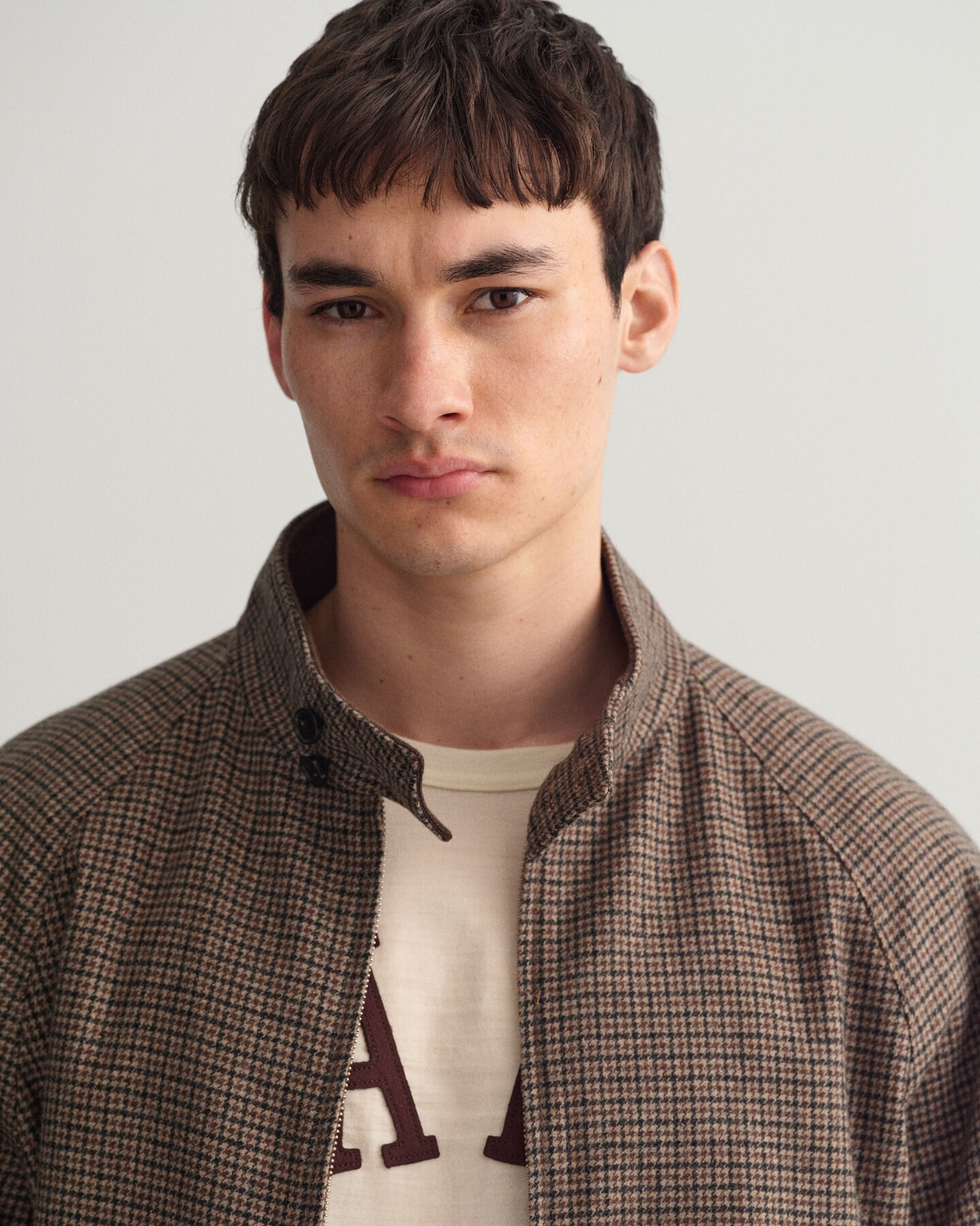 Ternet Harrington jakke af uld