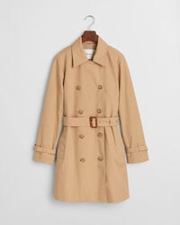 Trenchcoat i bomuld