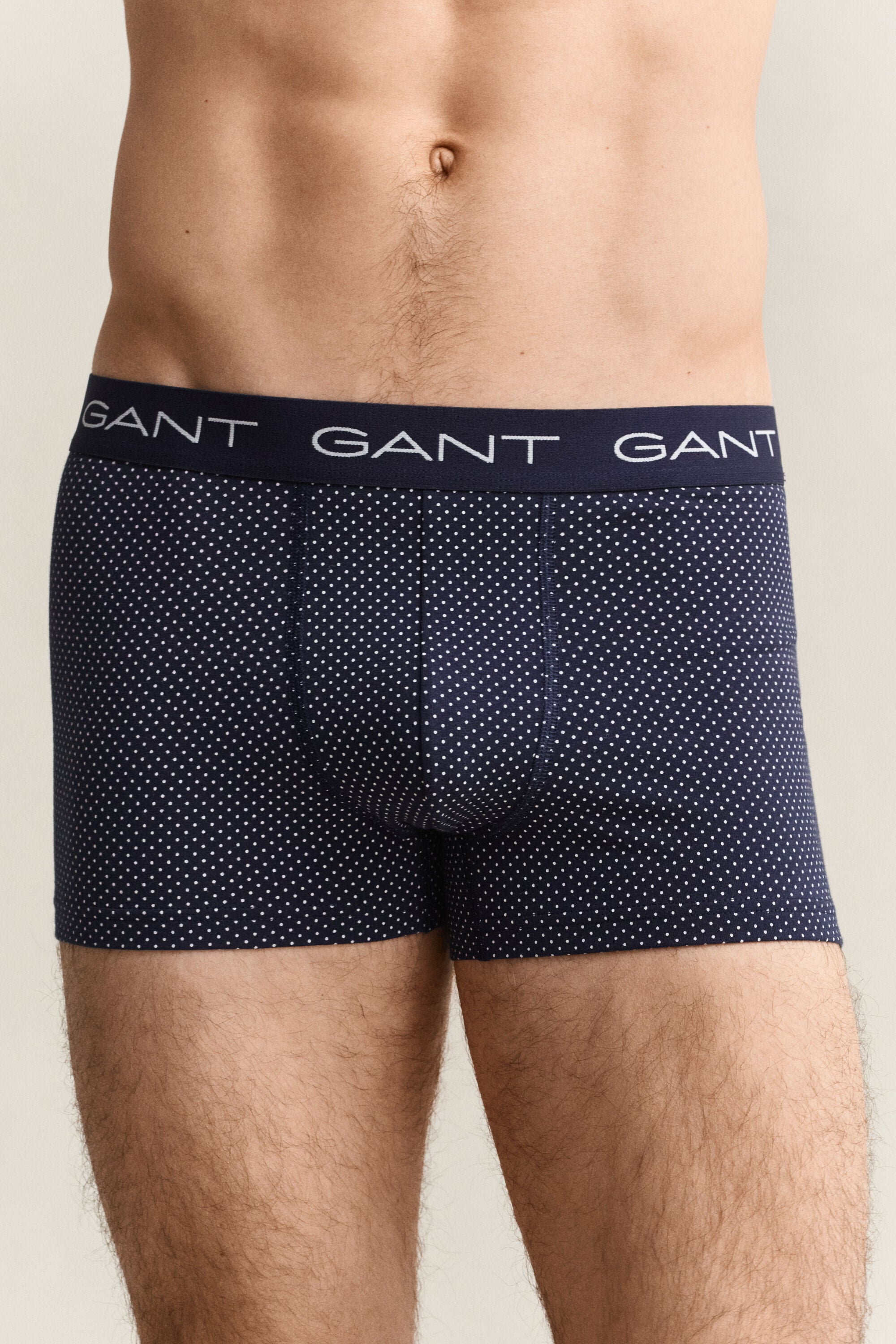 3-Pack trunk-underbukser med prikket mønster