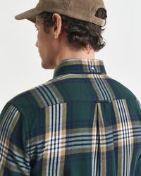 Regular fit Windblown flannelskjorte med tern