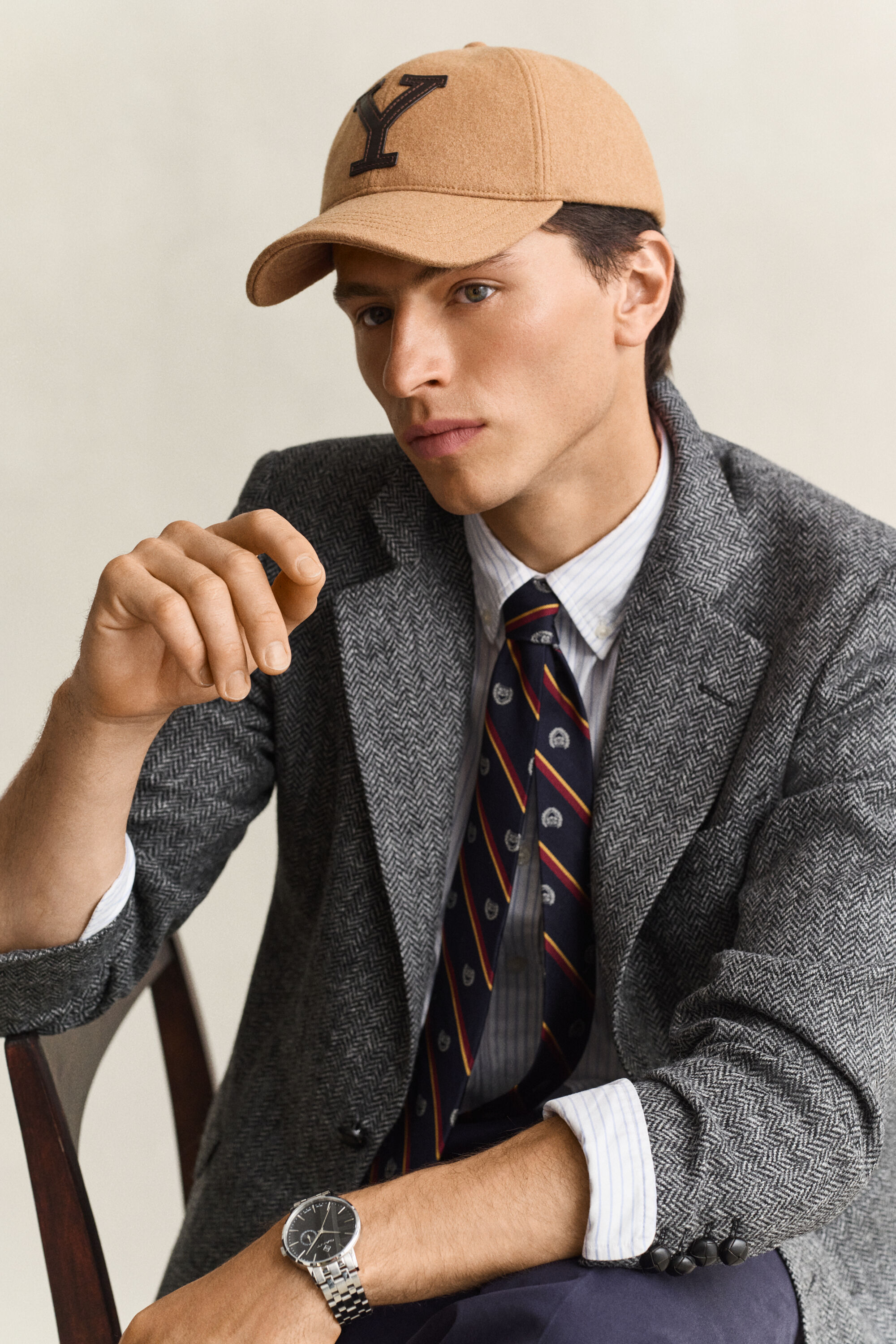 Gant x Yale Melton cap