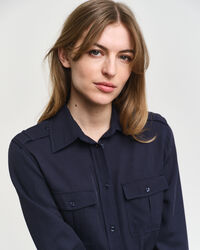 Skjortekjole med lommer