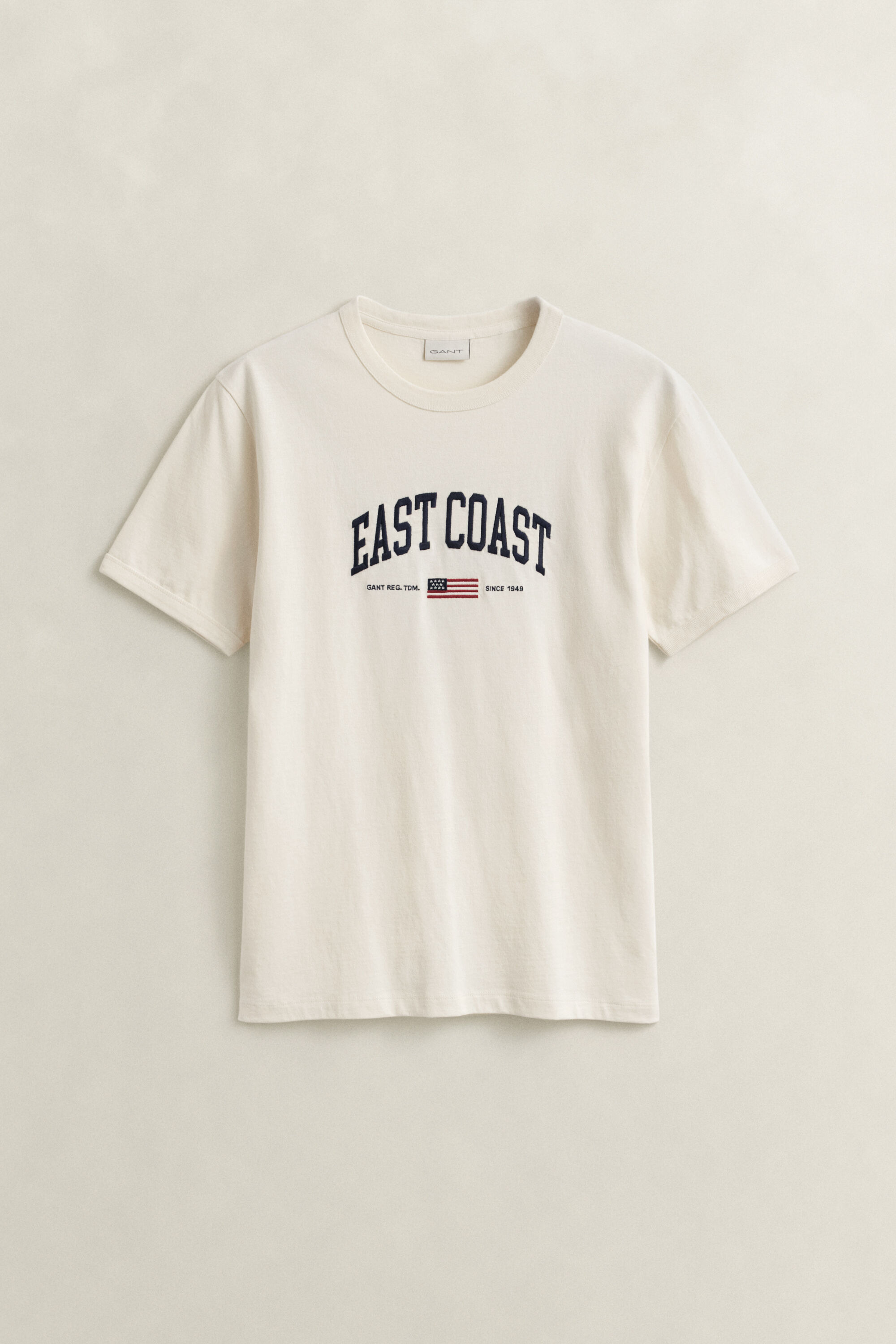 T-shirt med spray-grafik