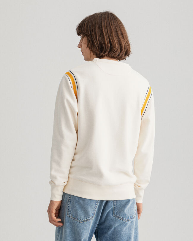 Tiger Badge sweatshirt med crewneck