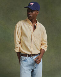 Oversized Dreamy stribet Oxford skjorte