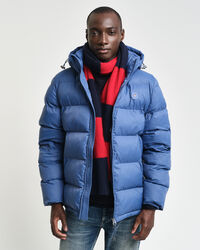 Strikket stribet halstørklæde