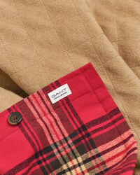 Relaxed fit ternet vatteret overskjorte