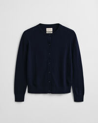 Let crewneck cardigan