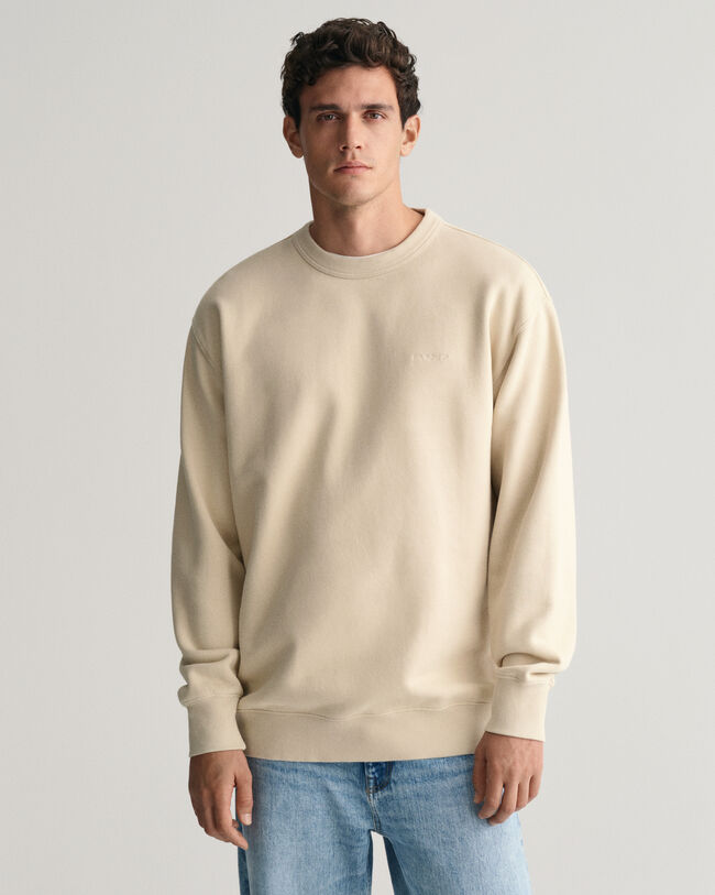 GANT Logo sweatshirt med crewneck