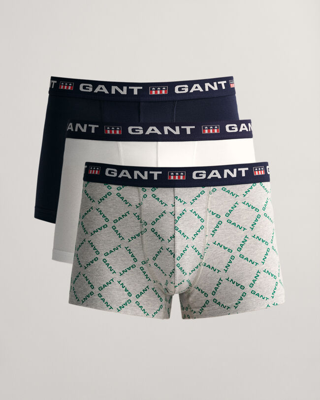 3-Pack trunk-underbukser med GANT-tryk