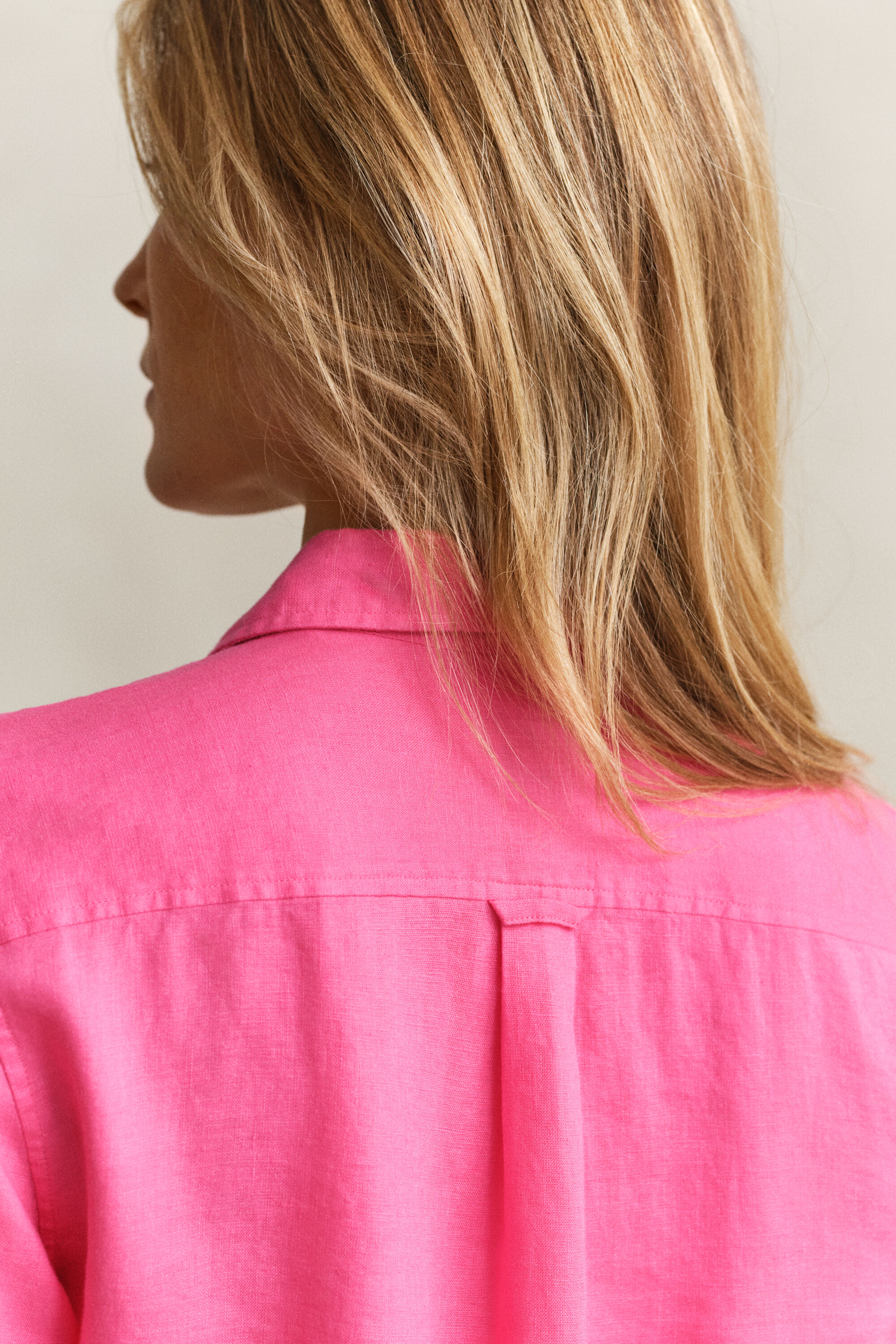 Regular fit skjorte af hør