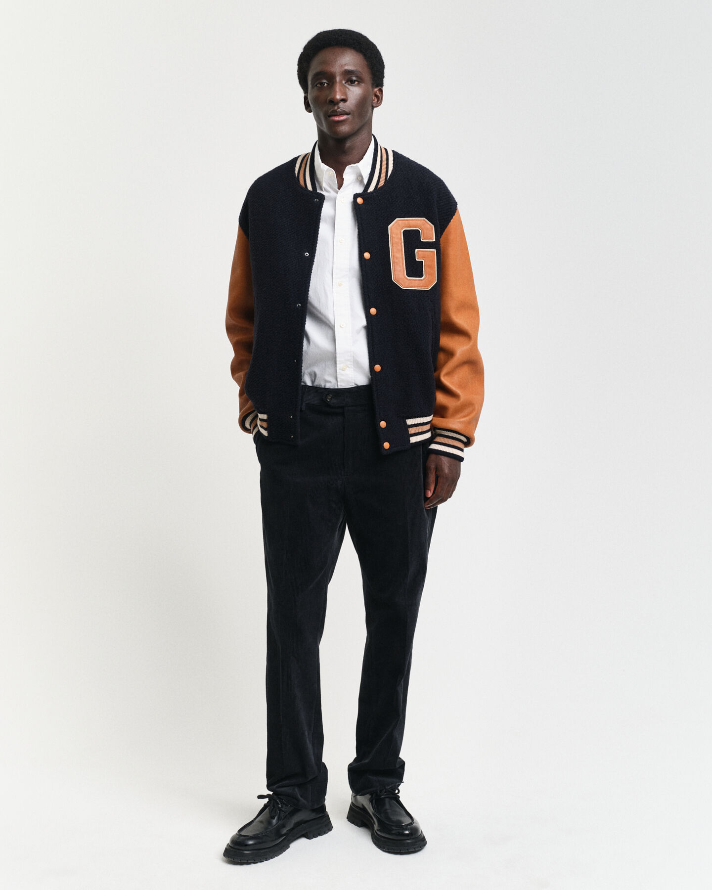 Slim fit klassisk poplin-skjorte