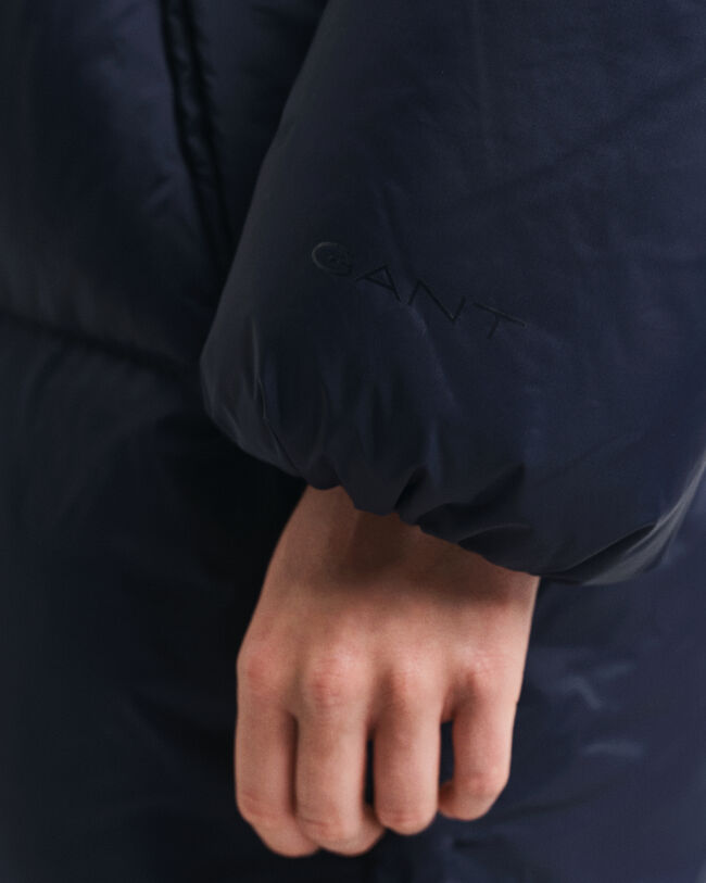 Dunfrakke i fuld længde