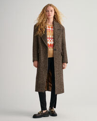 Fairisle sweater med crewneck