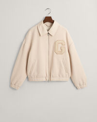 Tekstureret GANT Varsity Jacket