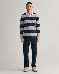 Allister Regular fit chinobukser af lærred