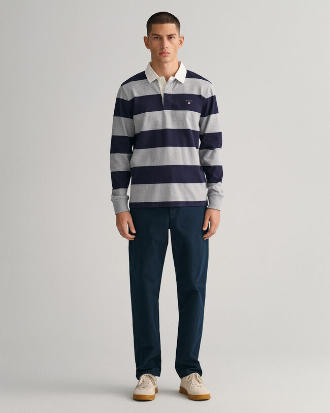 Allister Regular fit chinobukser af lærred