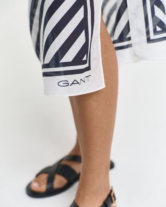 Sarong med chevron-tryk