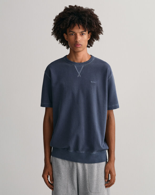 Sunfaded kortærmet sweatshirt
