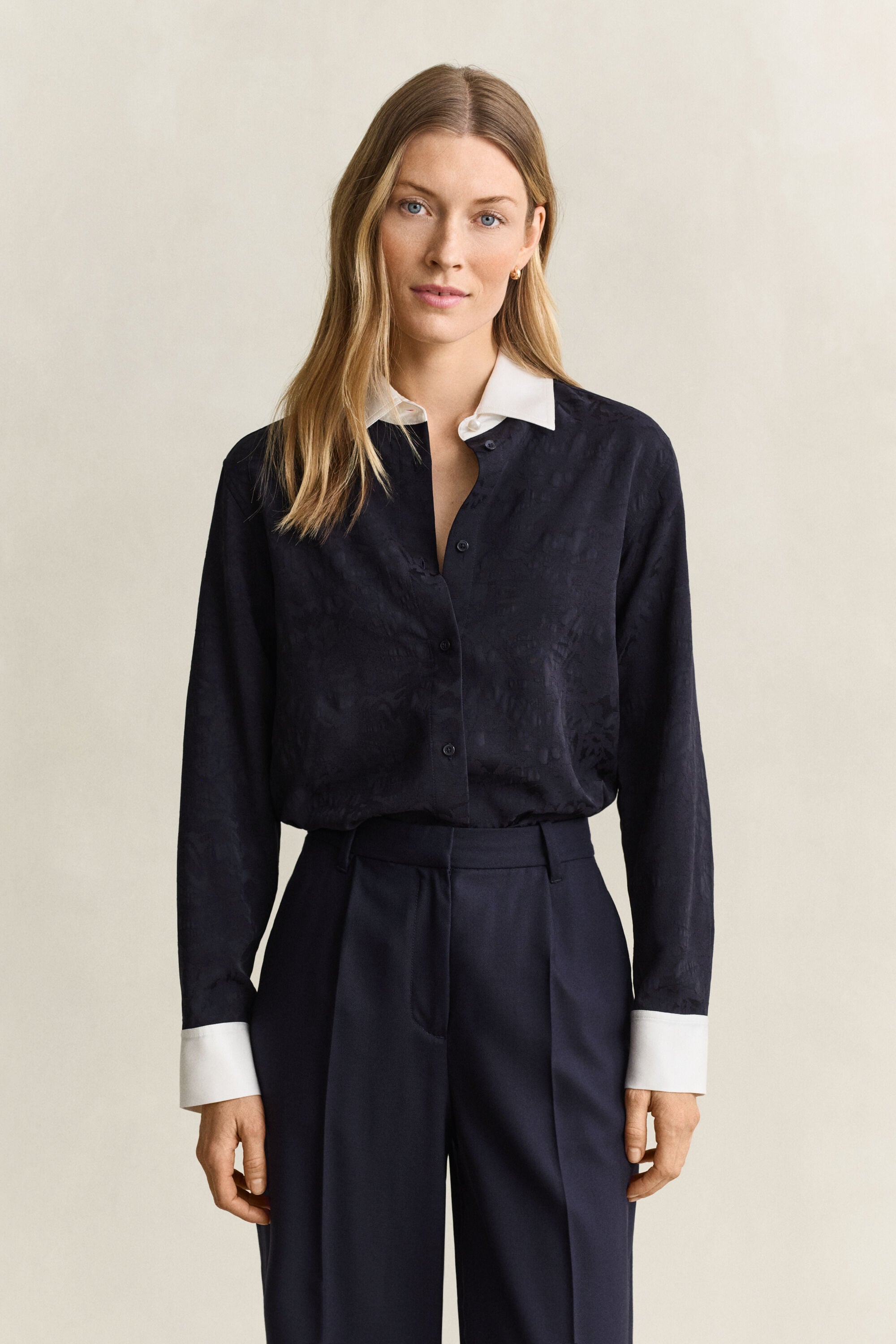 Jacquard skjorte