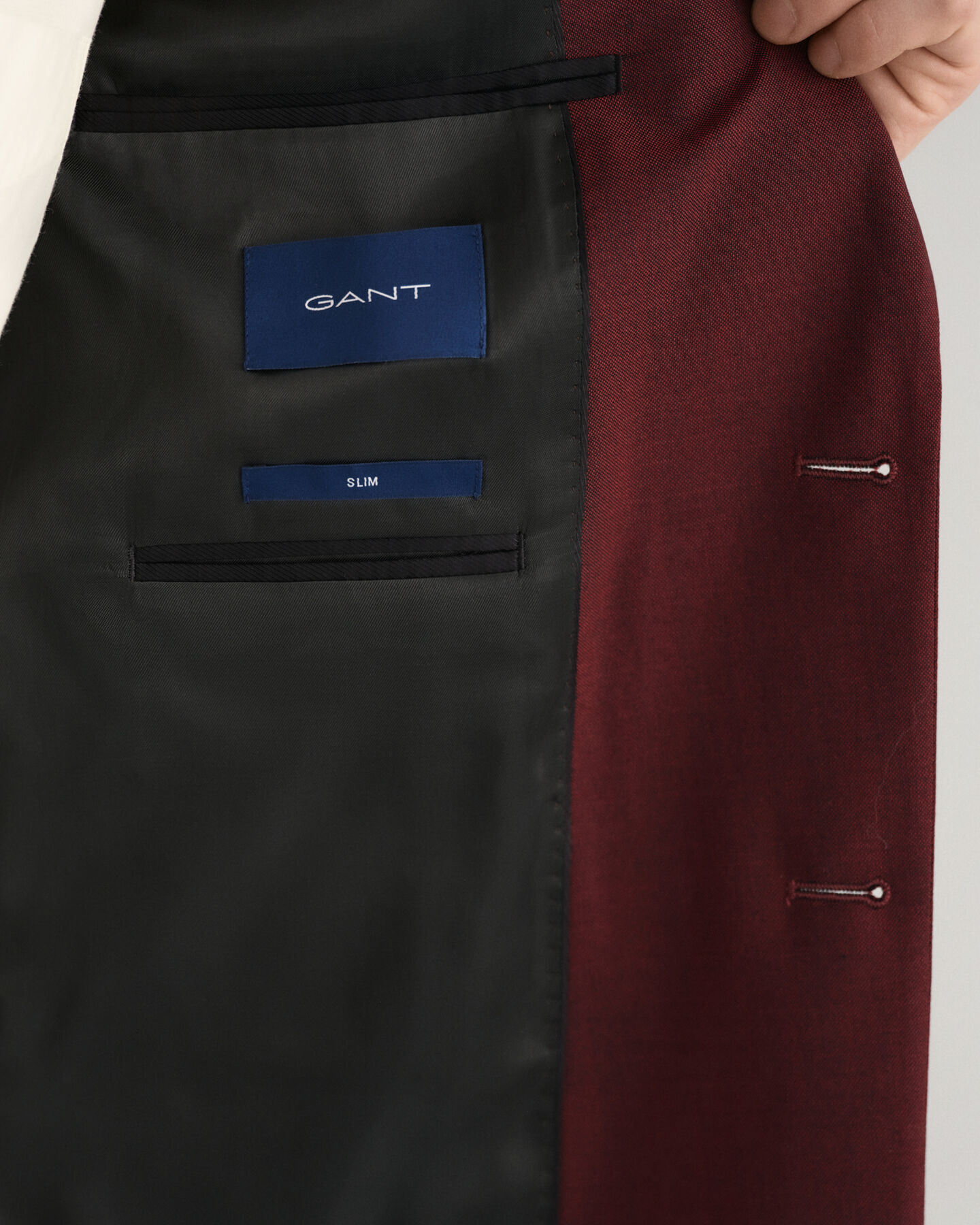 Jakkes&aelig;t-blazer i farver