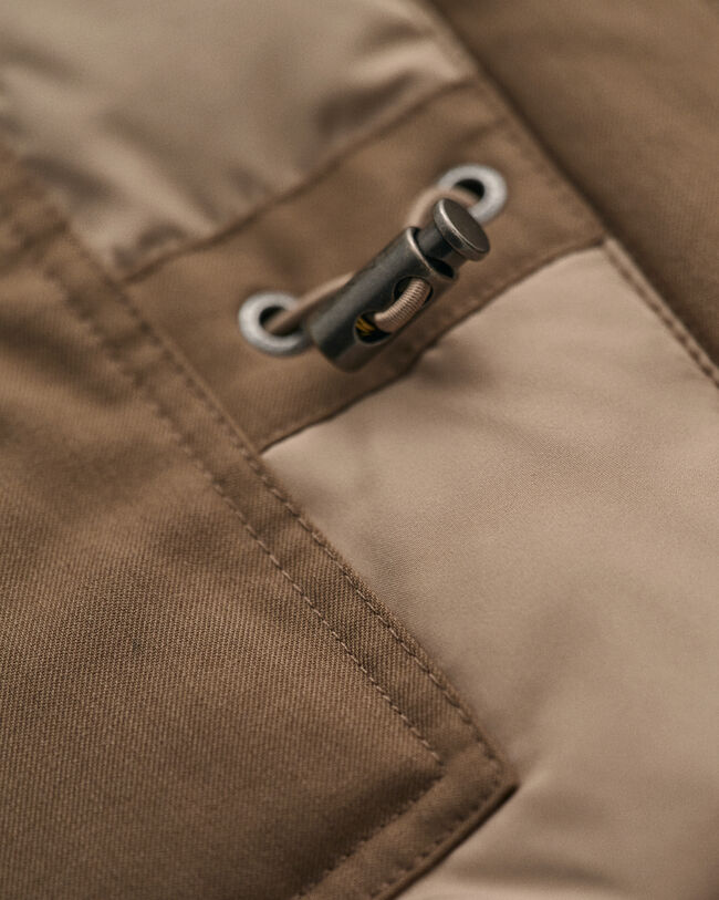 Vatteret feltjakke i flannel