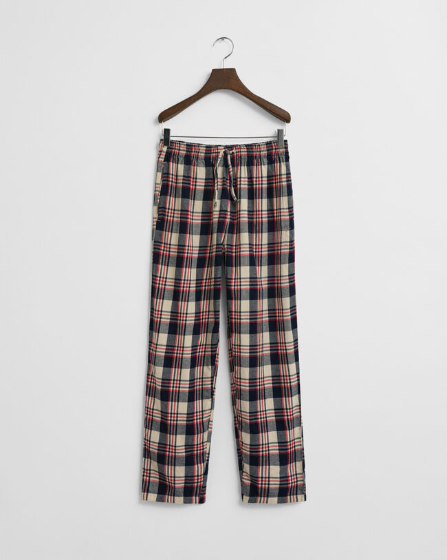 Teens ternede pyjamasbukser af flannel