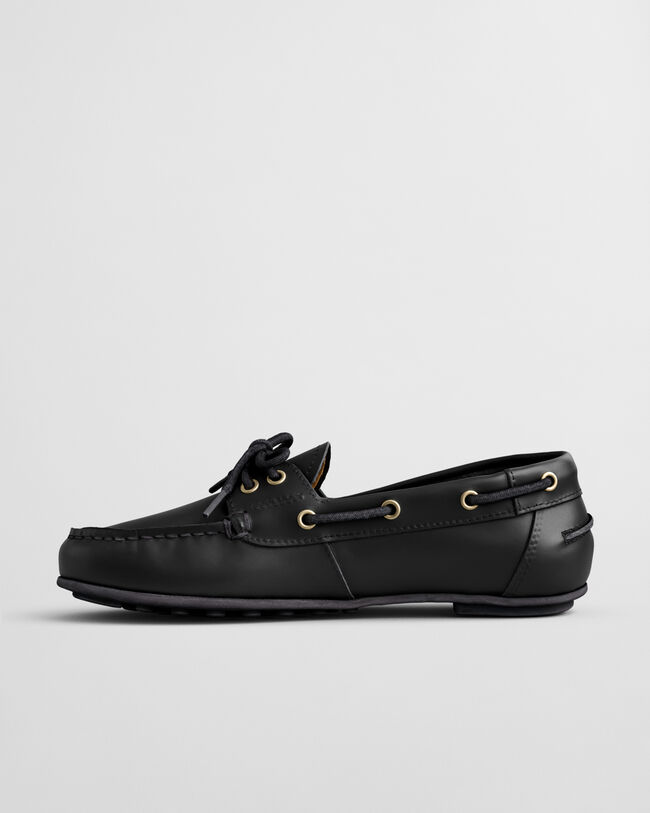 Seabaya hyttesko af l&aelig;der