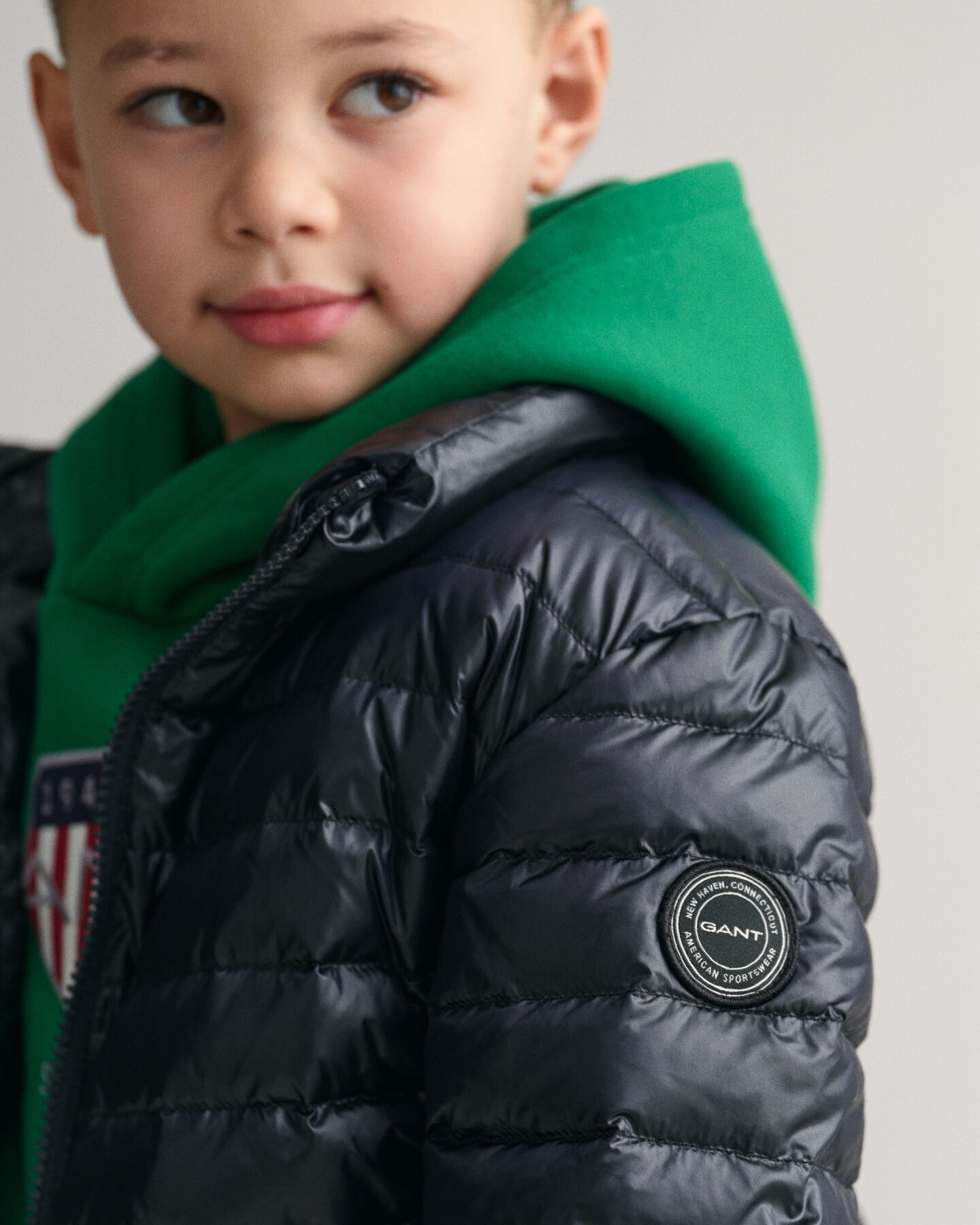 Kids Shiny let vatteret dunjakke