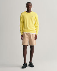 Classic crewneck sweater i bomuld