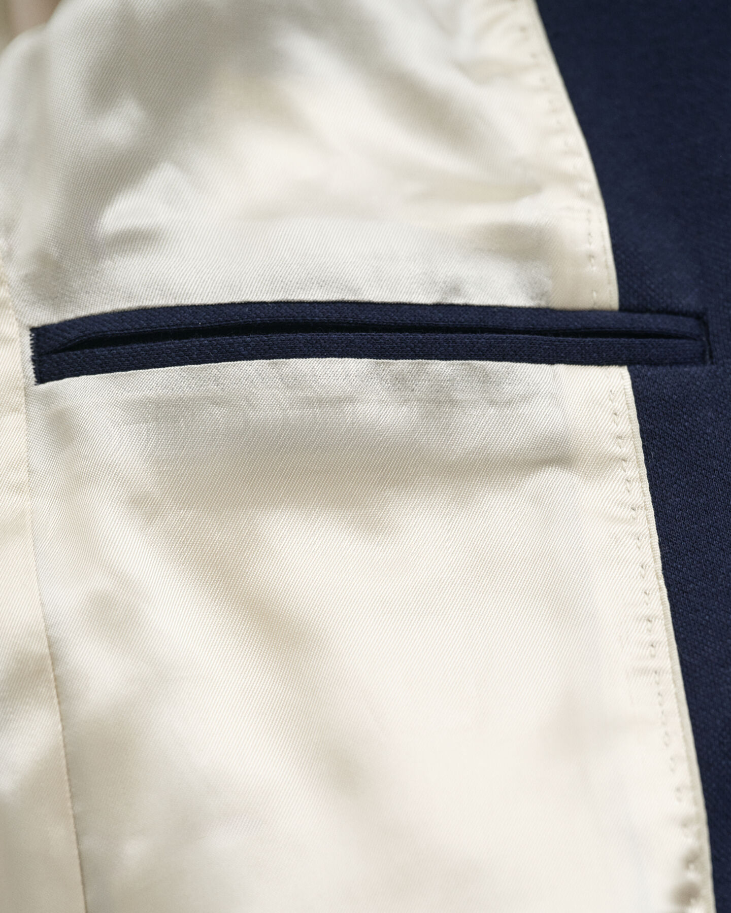 Slim fit piqué-blazer