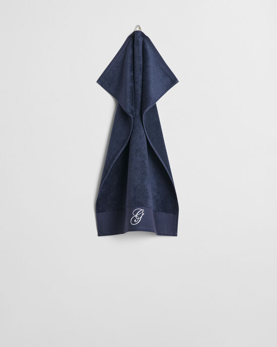 Broderet håndklæde 30X50