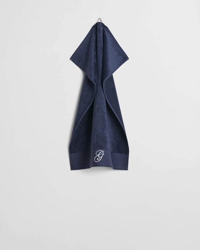 Broderet håndklæde 30X50