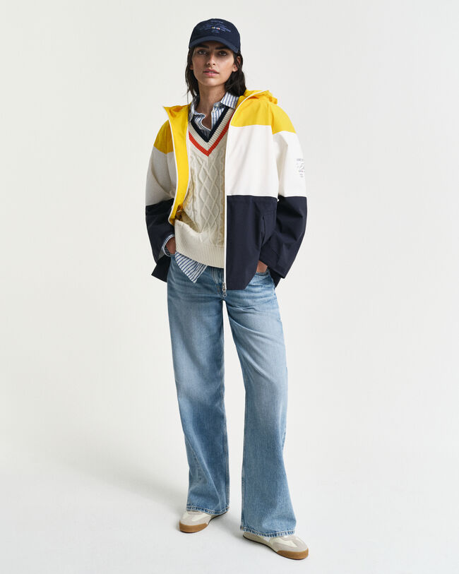 Sailing jakke med blokke