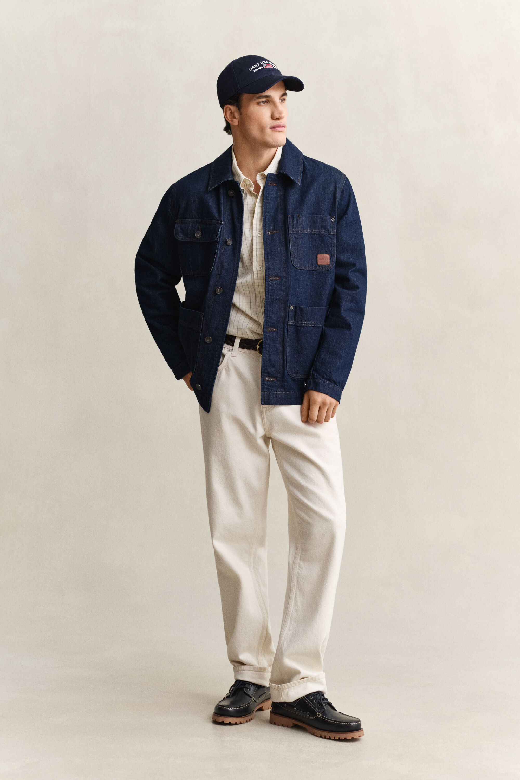 Relaxed fit Dreamy Oxford skjorte med tern