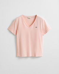 Shield T-shirt med V-hals