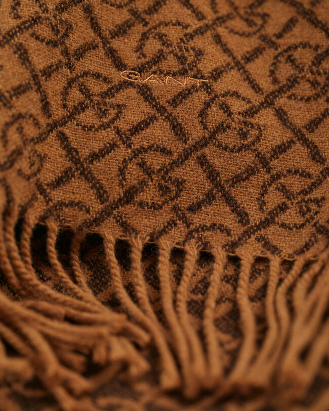 G Patterned halstørklæde