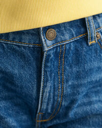 Girls jeans med brede ben