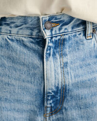 Loose fit jeans med brede ben