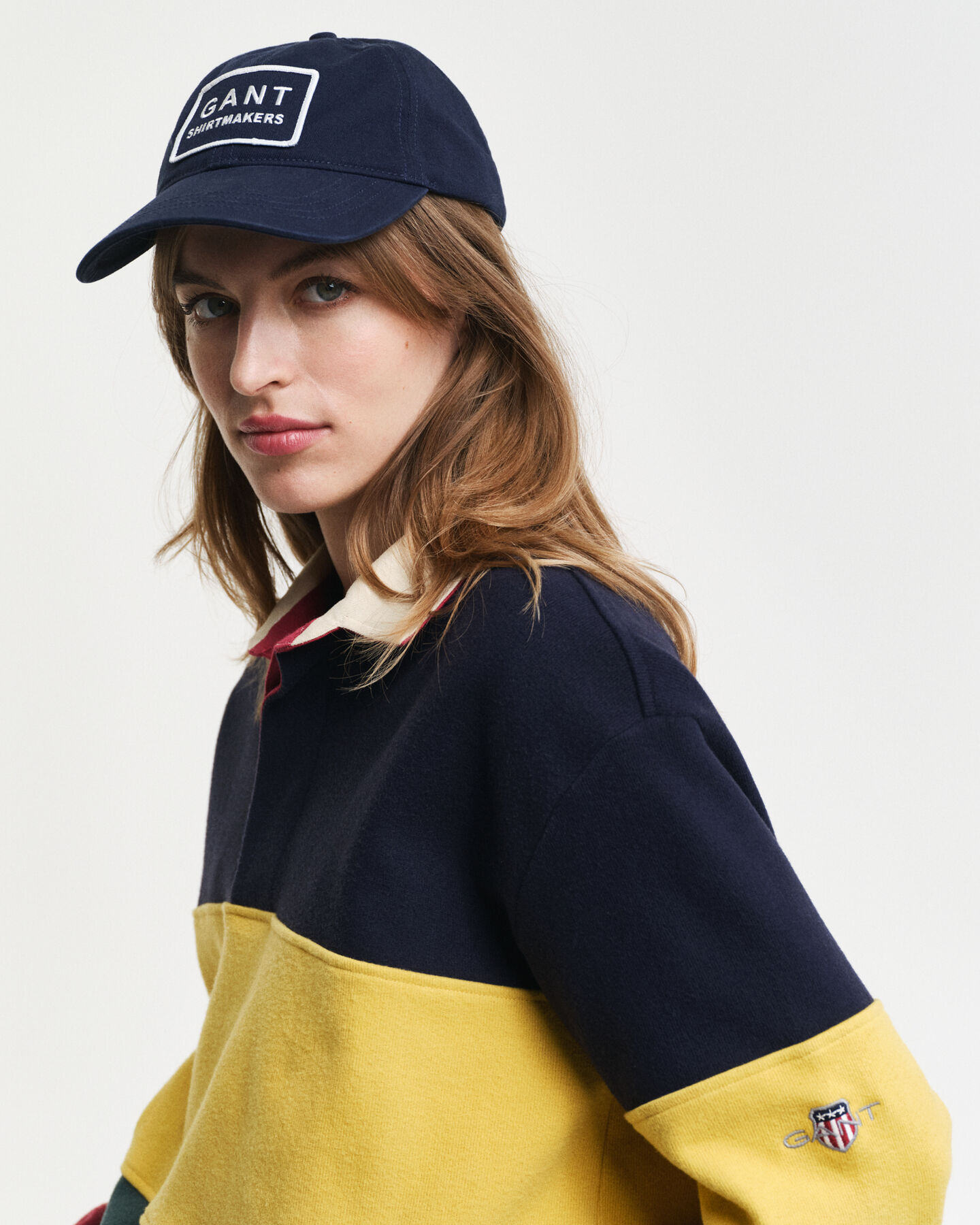 Heavy Rugger med farveblokke