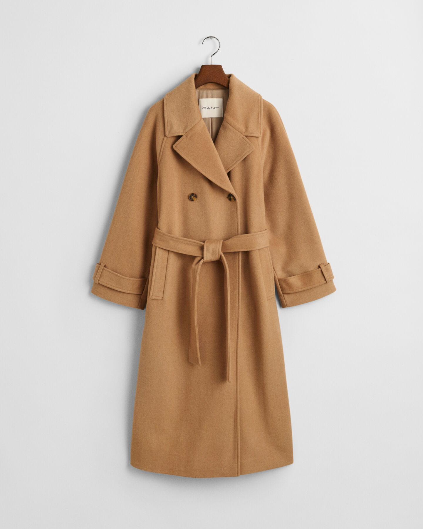 Trenchcoat i uld