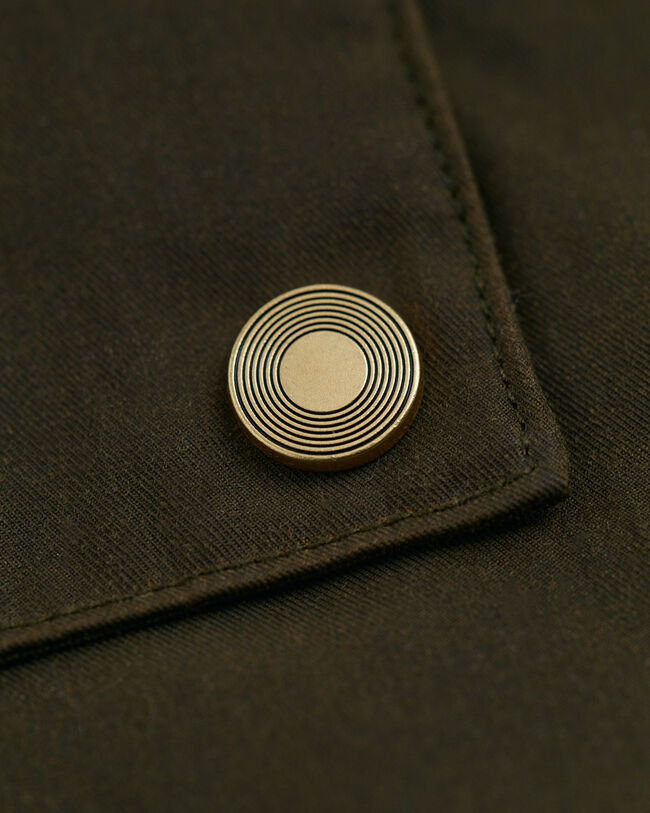 Vokset jakke i mellemlængde