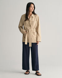 Regular fit blazerjakke med bælte