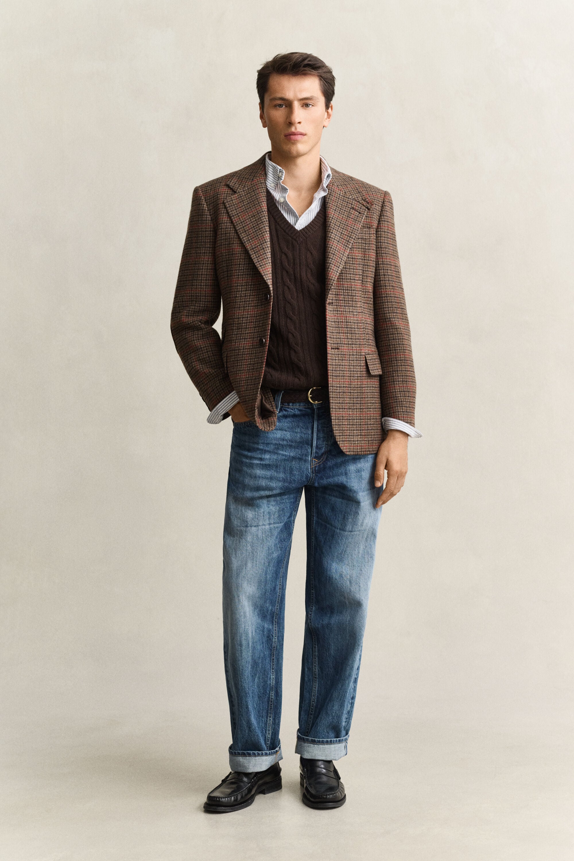 Britisk tweed sportsjakke